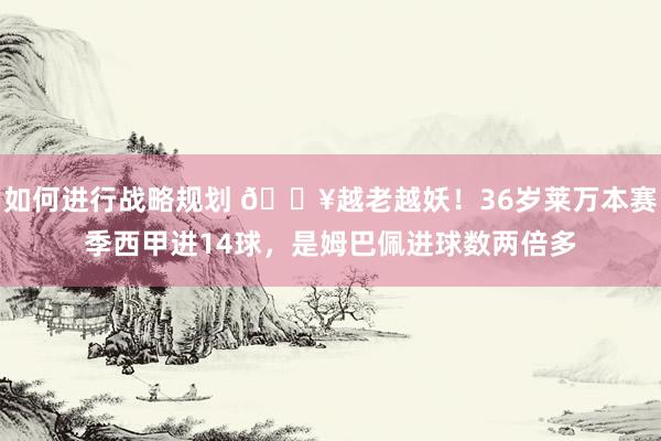 如何进行战略规划 🔥越老越妖！36岁莱万本赛季西甲进14球，是姆巴佩进球数两倍多