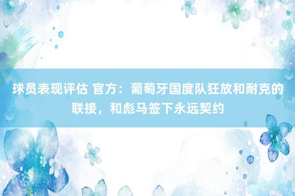 球员表现评估 官方：葡萄牙国度队狂放和耐克的联接，和彪马签下永远契约