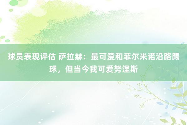 球员表现评估 萨拉赫：最可爱和菲尔米诺沿路踢球，但当今我可爱努涅斯