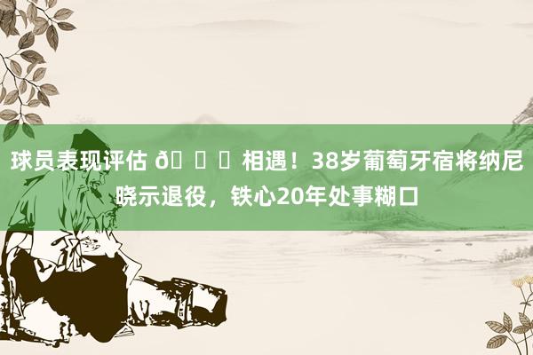 球员表现评估 👋相遇！38岁葡萄牙宿将纳尼晓示退役，铁心20年处事糊口